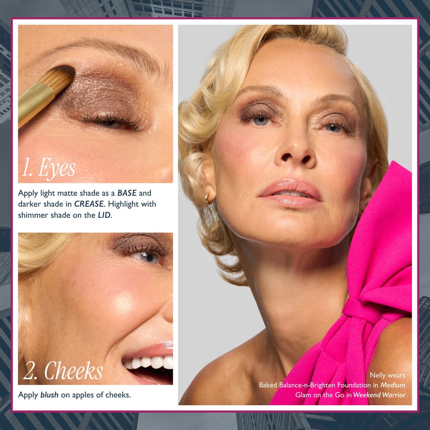 Glam on the Go Face + Eye Palettes (3PC)