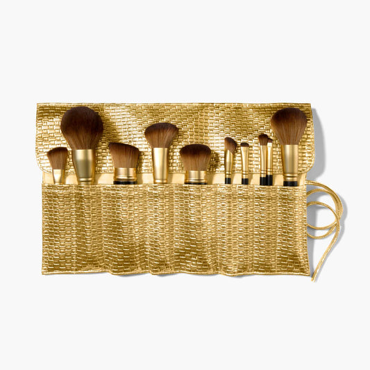 The Brush Vault Limited Edition Makeup Brush Collection (10 PC)